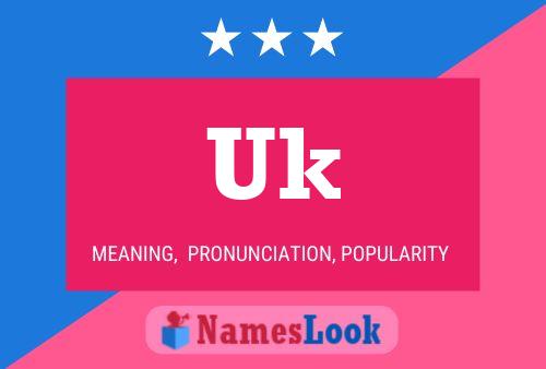 Uk Name Poster