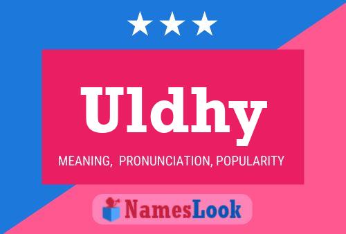 Uldhy Name Poster