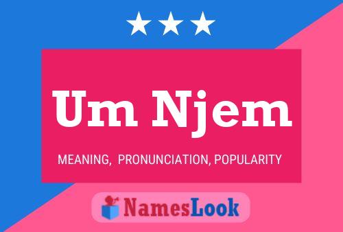 Um Njem Name Poster