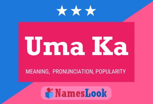 Uma Ka Name Poster