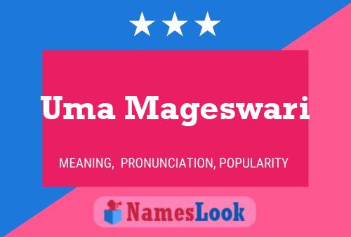 Uma Mageswari Name Poster