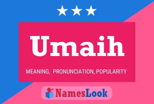 Umaih Name Poster