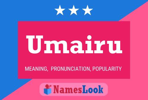 Umairu Name Poster