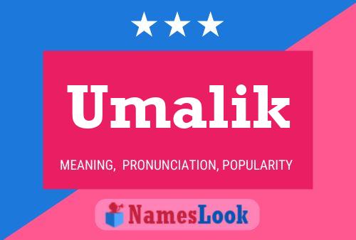 Umalik Name Poster