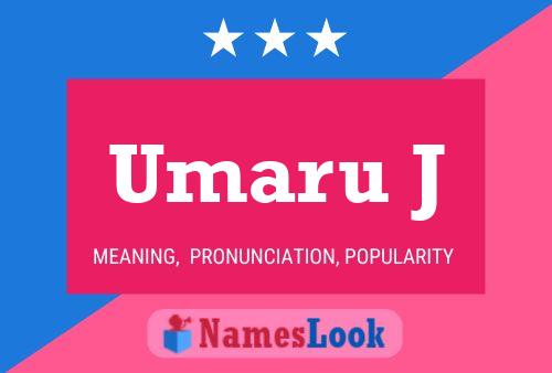 Umaru J Name Poster