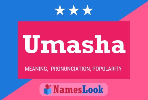 Umasha Name Poster