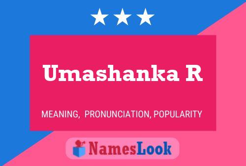 Umashanka R Name Poster