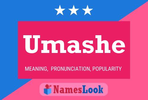 Umashe Name Poster