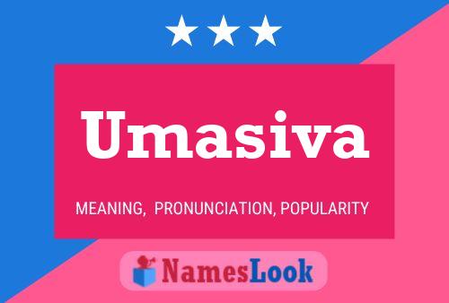 Umasiva Name Poster