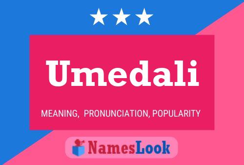 Umedali Name Poster