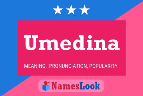 Umedina Name Poster