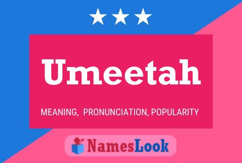 Umeetah Name Poster