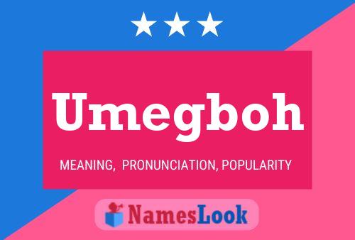 Umegboh Name Poster