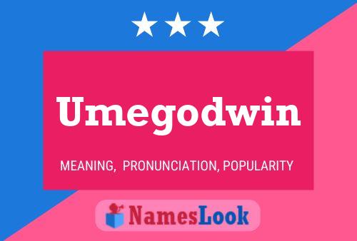 Umegodwin Name Poster