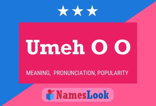 Umeh O O Name Poster