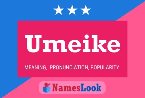 Umeike Name Poster