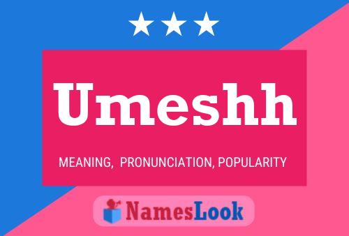 Umeshh Name Poster