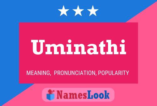 Uminathi Name Poster