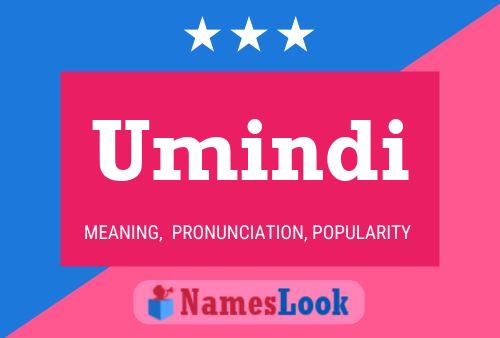 Umindi Name Poster