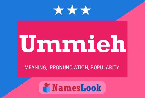 Ummieh Name Poster