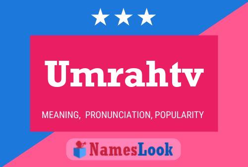 Umrahtv Name Poster