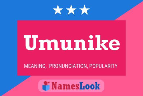 Umunike Name Poster