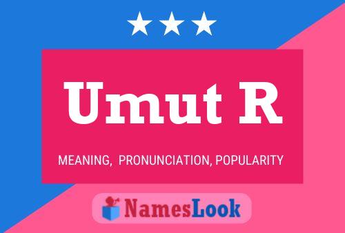 Umut R Name Poster