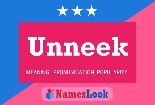 Unneek Name Poster