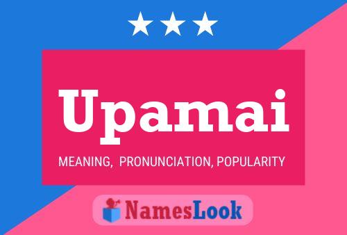 Upamai Name Poster