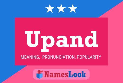 Upand Name Poster