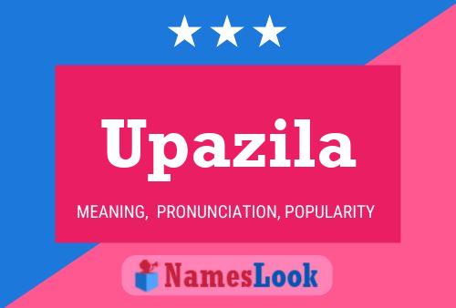 Upazila Name Poster