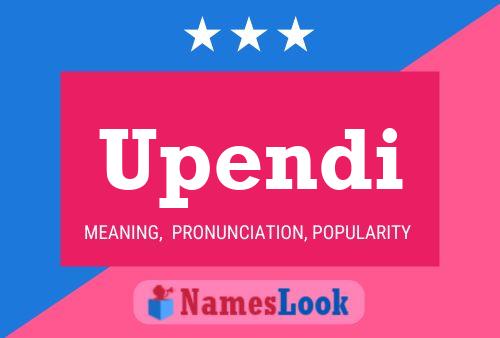 Upendi Name Poster