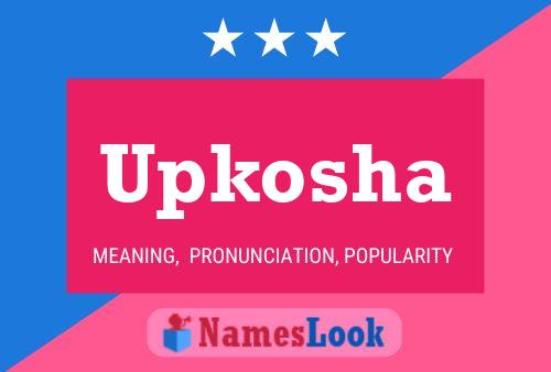 Upkosha Name Poster