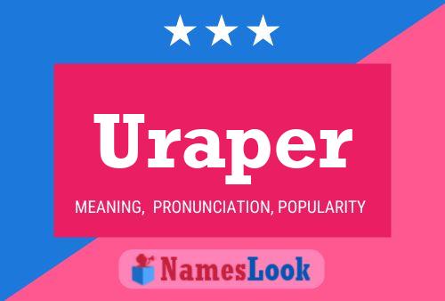 Uraper Name Poster