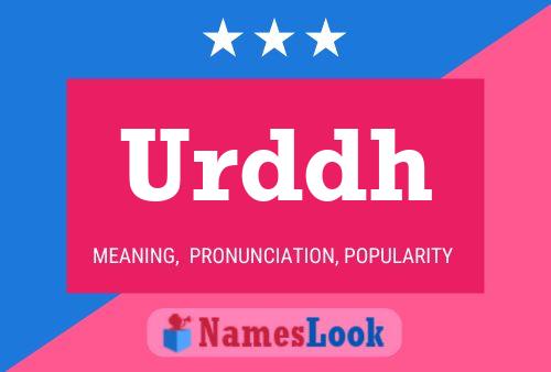 Urddh Name Poster