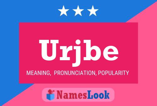 Urjbe Name Poster