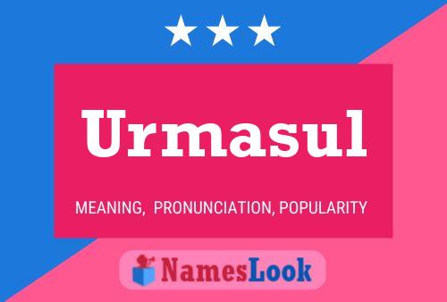 Urmasul Name Poster