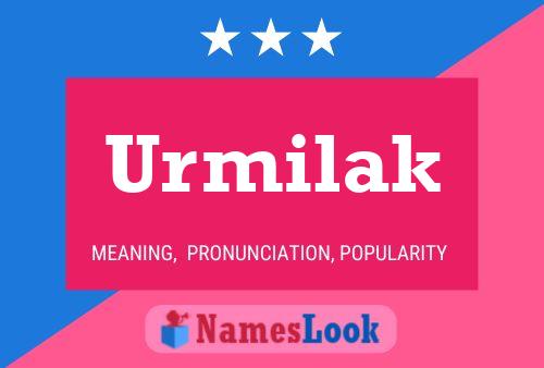 Urmilak Name Poster