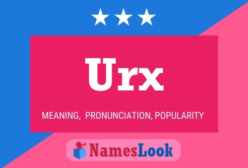 Urx Name Poster