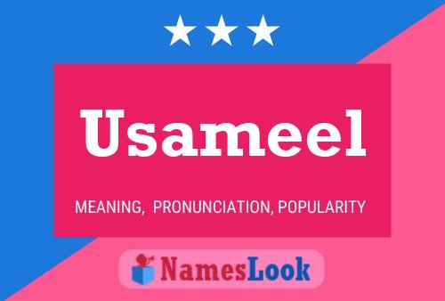 Usameel Name Poster