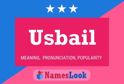 Usbail Name Poster