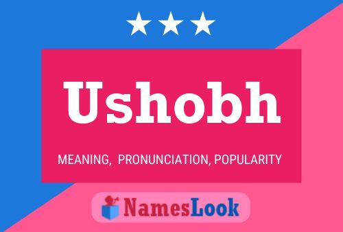 Ushobh Name Poster