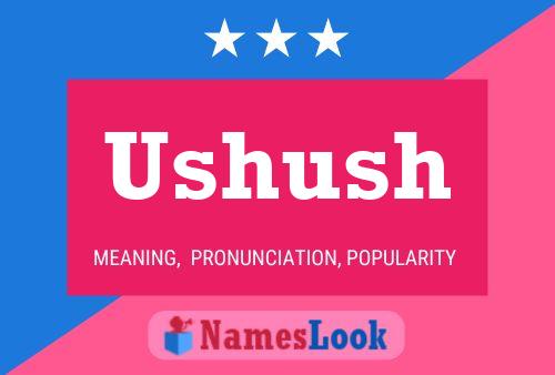 Ushush Name Poster