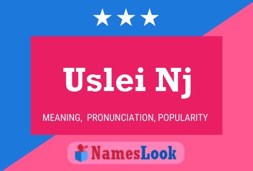 Uslei Nj Name Poster