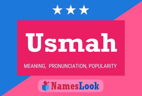 Usmah Name Poster