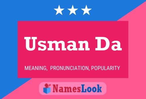 Usman Da Name Poster