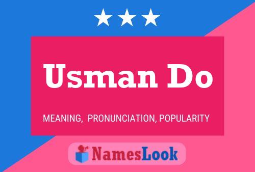 Usman Do Name Poster