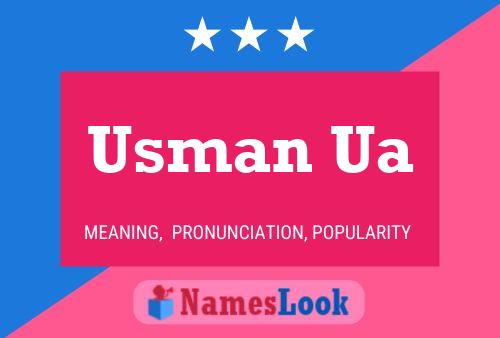 Usman Ua Name Poster