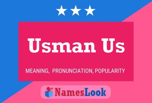 Usman Us Name Poster