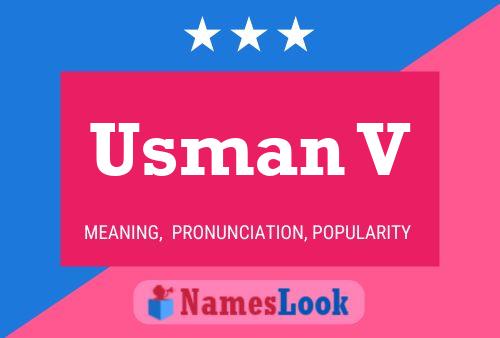 Usman V Name Poster